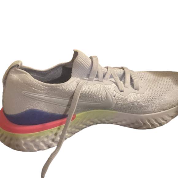 Nike men’s Epic flynit 2 hydrogen Blue sapphire hyper pink men’s 12.5 - Picture 7 of 7